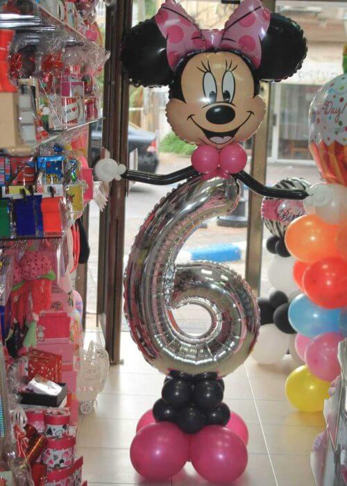 בלונים ליום הולדת שש