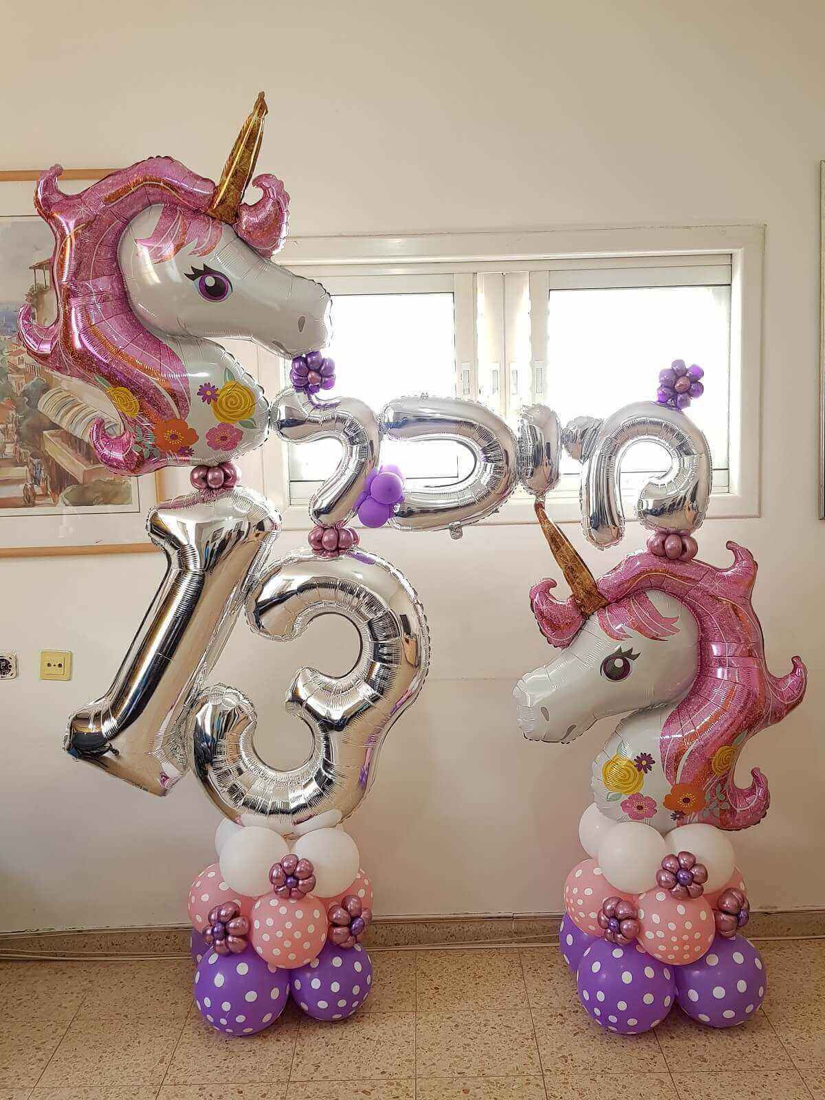 בלונים ליום הולדת 13