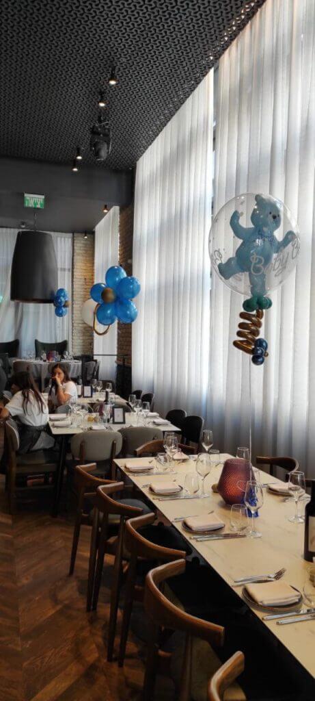 סידור בלונים לברית