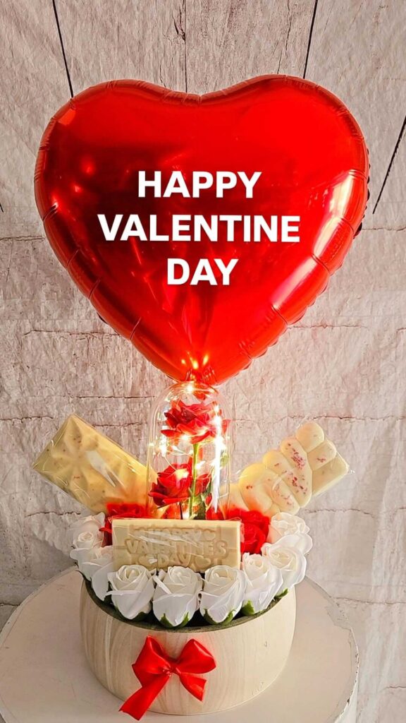 מארז לב אדום ענקי