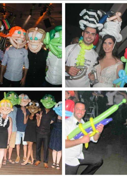 אמן בלונים באירוע