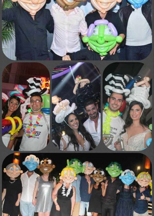 אמן בלונים באירוע