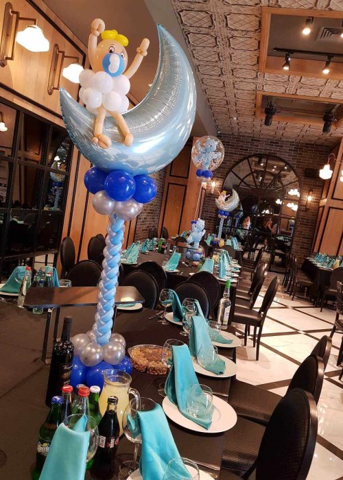 עמוד בלונים לברית