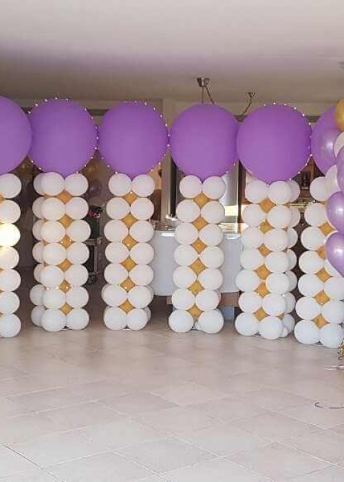 סידור סטנדים בלונים