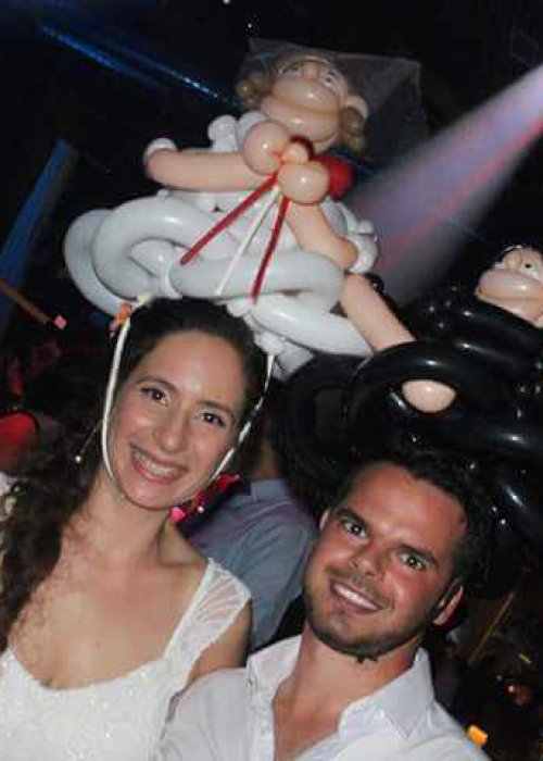 חוגגים עם אמני בלונים