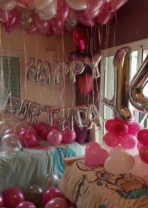 בלונים מעוצבים ליום הולדת 14