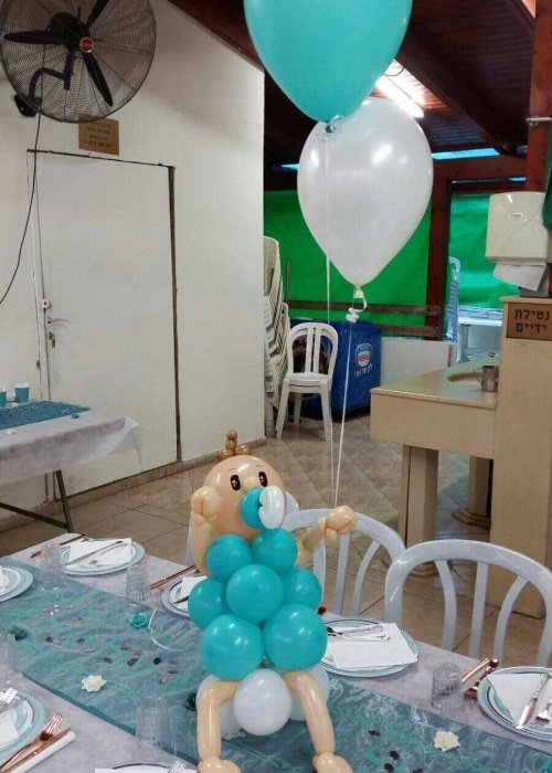 סידורי בלונים מעוצבים לברית