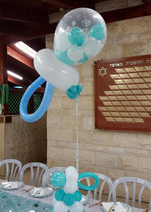 בלונים לברית בצבע תכלת