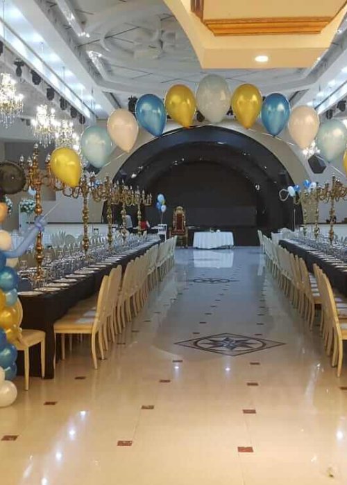 שער בלונים עם מיקי מאוס