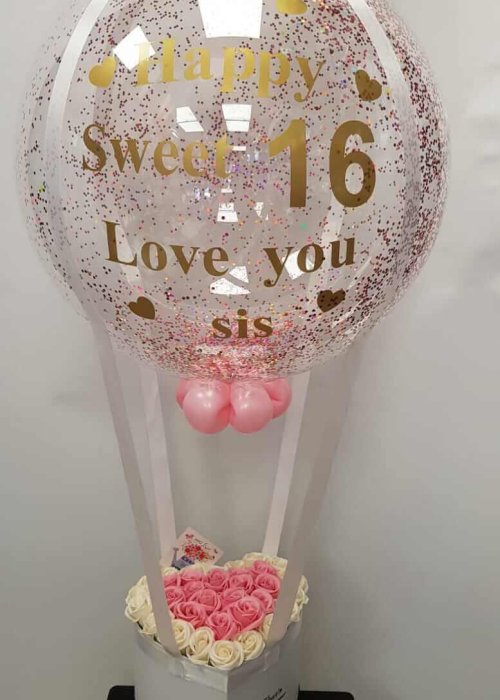 בלון פורח ליום הולדת 16