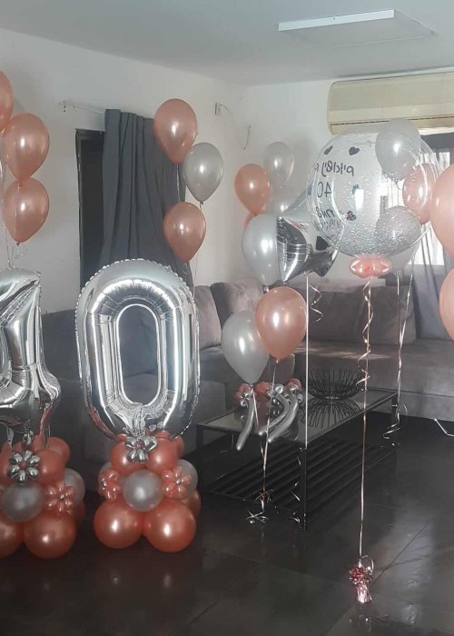 בלונים ליום הולדת 40