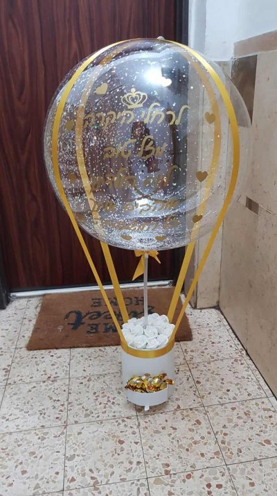 כדור פורח פרחי סבון