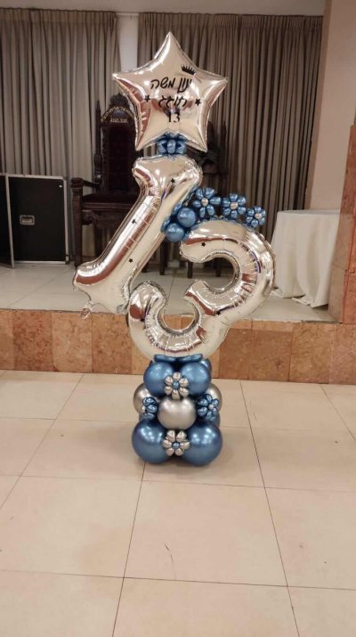 סטנד ספרות באלכסון יום הולדת 13