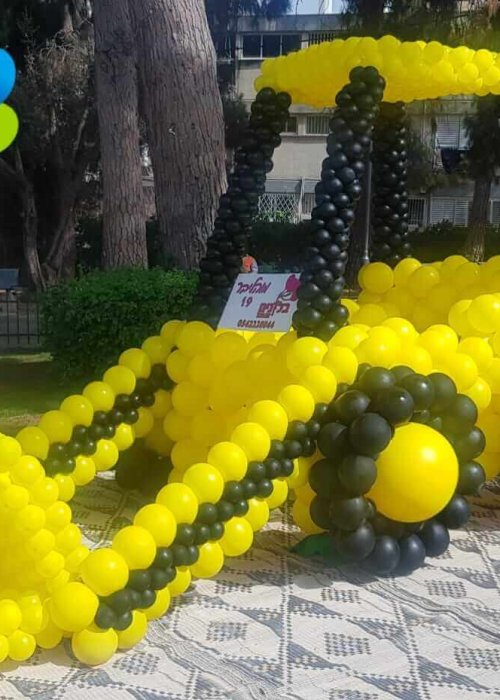 בלון הפתעה בצורת טרקטור