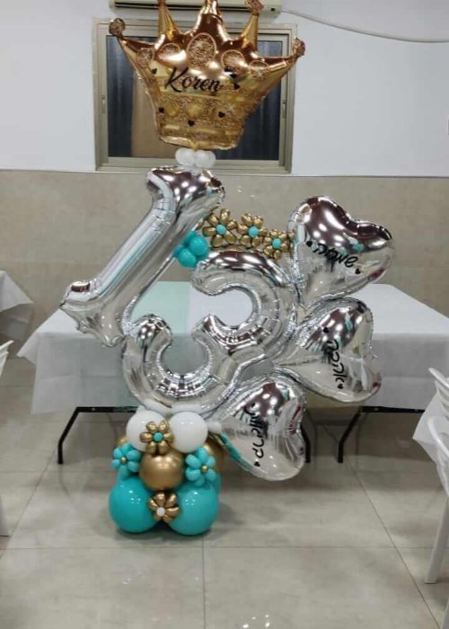 בלונים 13 לבר מצווה