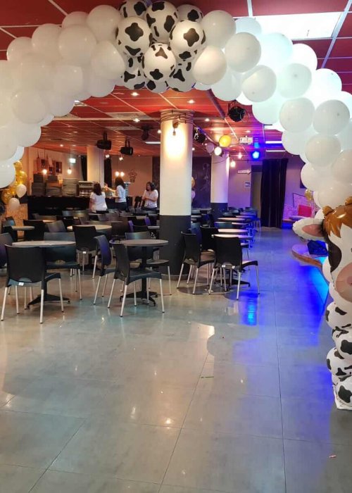 קשת בלונים לשבועות