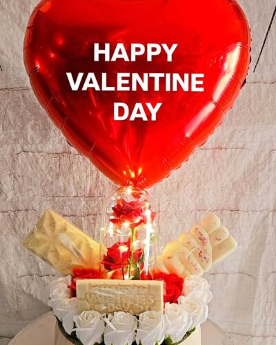 מארז לב אדום ענקי