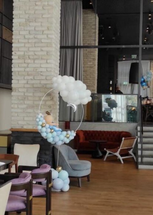 מעמד בלונים לברית