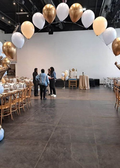 קשת בלונים לברית