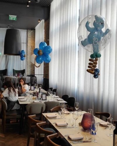 סידור בלונים לברית