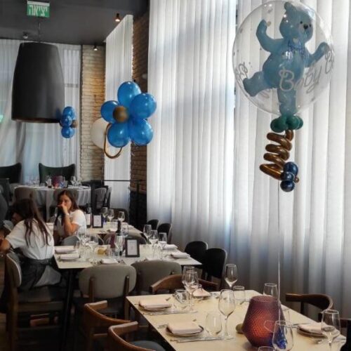 סידור בלונים לברית