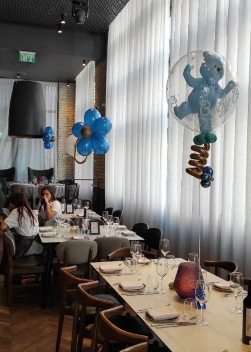 סידור בלונים לברית