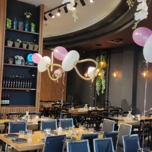 בלונים לבריתה בצורת מוצצים ורודים