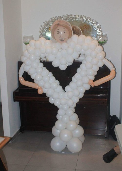 בלון לב כלה