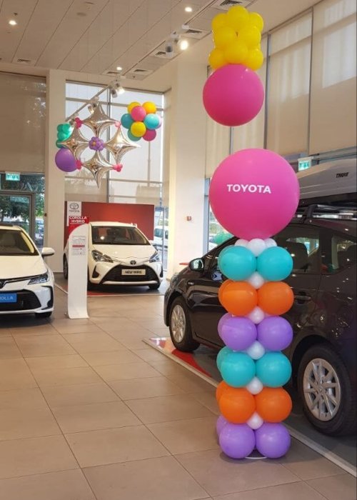 מעמד בלונים לעסקים