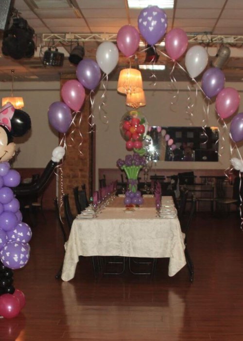 קשת בלונים לבריתה מיני מאוס