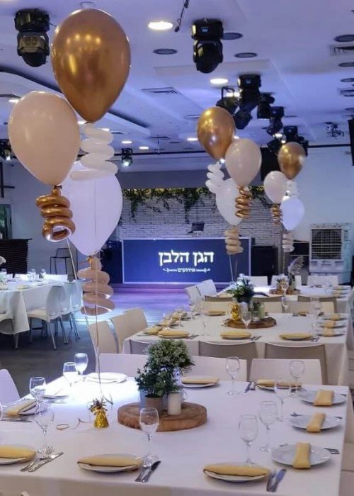 סידור בלונים לברית