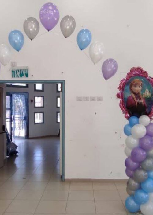 קשת בלונים לבריתה