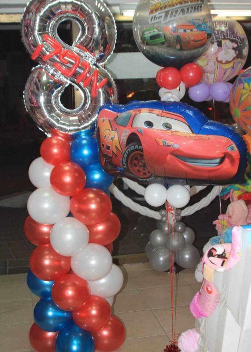 בלונים ליום הולדת שמונה