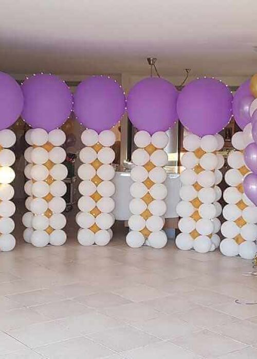 קיר בלונים 6