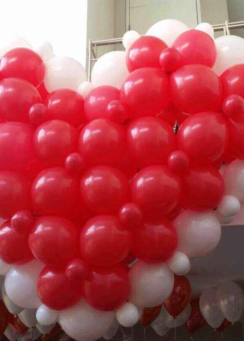 קיר בלונים 7